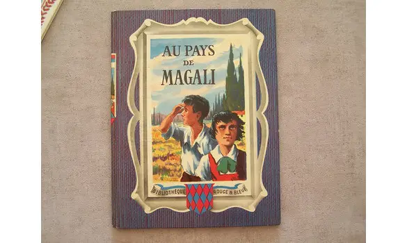 Au pays de Magali-Rouge et bleue 1953