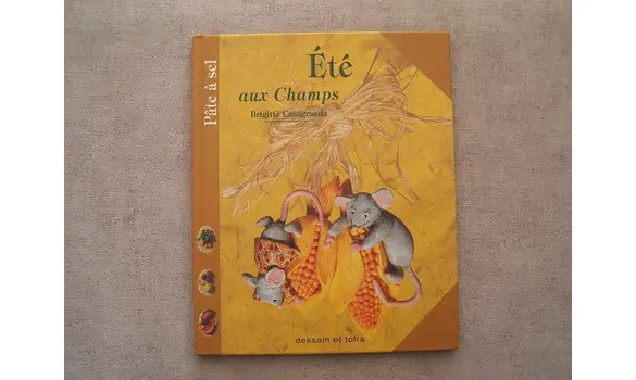 Pâte à sel-l'été aux champs- dessain