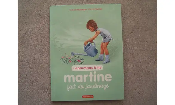 Martine fait du jardinage