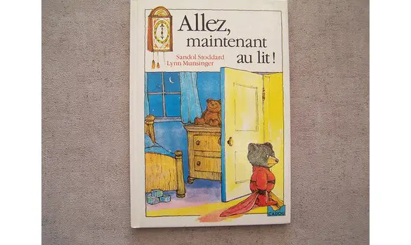 Allez, maintenant au lit! Cadou