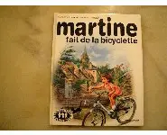 Martine fait de la bicyclette