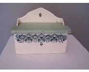 Boite à allumettes Faïence art nouveau