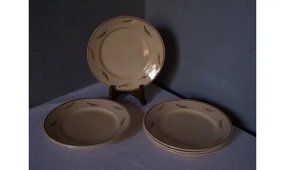 Assiettes K et G Lunéville FRANCE