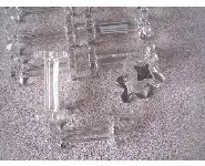 porte-couteaux Tréflé en cristal