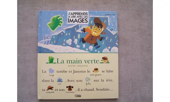 La main verte-lire avec les images