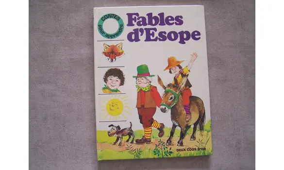 Fables d'Esope-Deux coqs d'or 1979