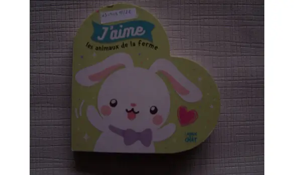 J'aime les animaux de la ferme