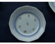 Assiettes à dessert art déco Lamotte