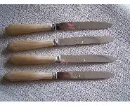 Couteaux à viandes-Prises en Bakélite