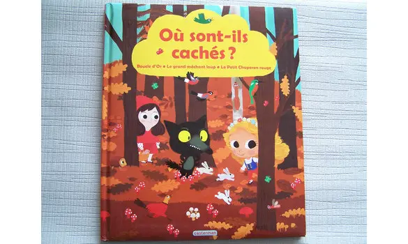 Où sont-ils cachés? Livre jeu