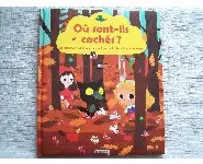 Où sont-ils cachés? Livre jeu