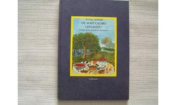 Où sont cachés ces chats-livre jeu