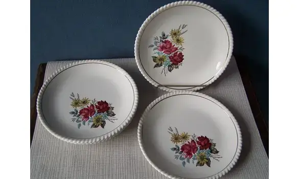 Assiettes semi-porcelaine-Vercor-Bergère
