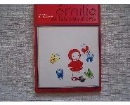 Emilie et les papillons-Or et bleue-G.P.