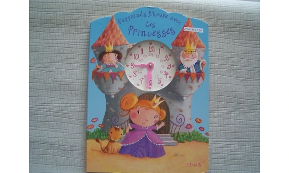 Lire l'heure avec les princesse