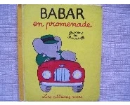 Babar en promenade Albums roses 1969