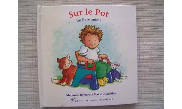 Sur le pot-un livre animé