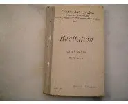 Récitation/E.Caze/Delagrave
