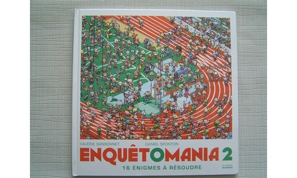 Enquêtomania 2-livre jeu