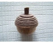 Gland bois tourné-chêne-petit modèle