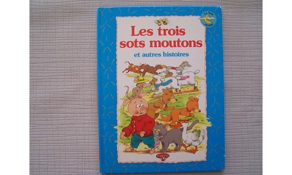 Les trois sots moutons-la lune raconte