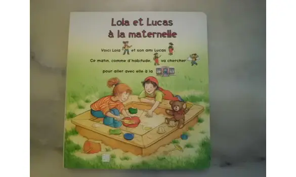 Lola et Lucas à la maternelle I.Uehe