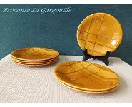 Assiettes à dessert Vintage