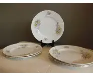 Assiettes anciennes Lebacqz et Bouchart