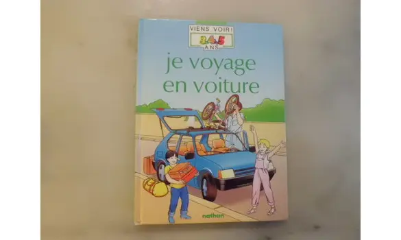 Je voyage en voiture/3 4 5 ans