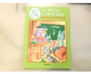 Le petit lapin bleu rentre à l'école